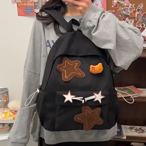 Mismi Brittany Bag Tas Ransel Wanita Stylish Cute Korean School Backpack Perempuan Sekolah - 50B