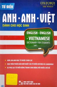 Từ Điển Anh - Anh - Việt (Dành Cho Học Sinh - Bìa Xanh Đỏ)
