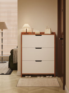 SAMEDREAM | Vintage Style Ultra Slim Doorway Shoe Cabinet