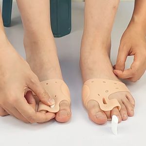 2Pcs Toe Corrector Magnet Korektor Jempol Kaki Corrector Ortopedi - Silikon Terapi Jari Kaki Magnetic - Alat Terapi Jempol Therapy Corrector - Bunion - Hallux Valgus Orthosis