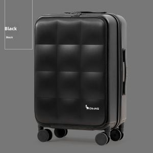 Oiwas | Front Opening Carry-On Multifunctional Password Protecting 20 Inch Suitcase