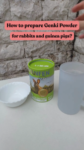 Vitality Genki Grass Powder for Rabbits and Guinea Pigs Recovery Food Critical Care Easy Digestion