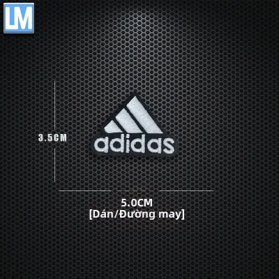 Miếng Dán Quần Áo Thể Thao Thời Trang Thêu Logo Adi Miếng Dán Thời Trang Có Thể Ủi Hoặc Khâu Miếng Dán Vải Thay Thế Cho Quần Áo Rách