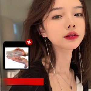 Elegant Long Wire Tassel Earrings for Women with Unique Design and High-Quality Material Alloy with Artificial Gemstones