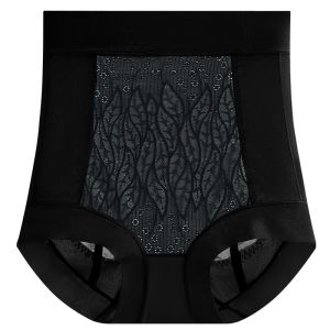 Miiow | High-Waist Shaping High-Rise Womens Summer Breathable Tummy Control Butt Lifting Panties Seamless Nylon Spandex Briefs