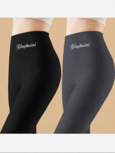 Lieoyuarn | Double-faced De绒 Embroidery Tights for Innerwear or Outerwear Autumn Winter Warm High-waist