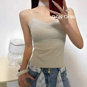 Black Strapless Crop Top Womens Integrated Pad Self-Contained Sweet Cool Spicy Girl Style Base Shirt Beautiful Back