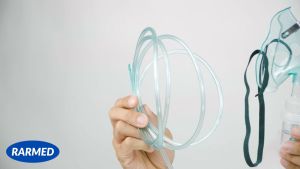 Bộ phụ kiện xông khí dung mặt nạ dây khí bầu xông hiệu Sintrue - Xanh lá nhạt