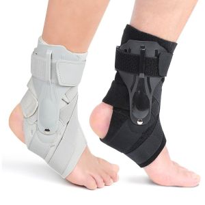 Ankle Support Brace Breathable Adjustable Ankle Brace with Side Stabilizers for Men Women Sports Ankle Protection Volleyball Basketball