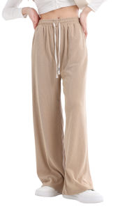 KM Selinne Straight Cut Women Cotton Pants [P11083]