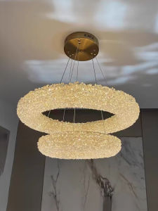 Luxury Modern Circular Crystal Chandelier