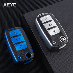 leather style TPU Car Key Case Cover For VW Volkswagen Golf 4 5 6 Jetta Polo Passat Skoda Superb Octavia Fabia Seat Ibiza Leon
