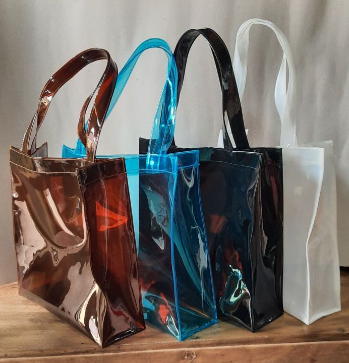 SYL SYL (Vonne Design) Tote Bag PVC Tote Bag Transparent Tote Bag  Lazada PH