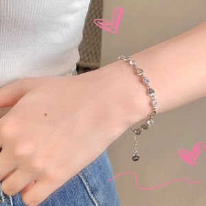 C.three Loving Diamond Bracelet Women Cool Style Light Luxury High-end Sense Girlfriend Handwear