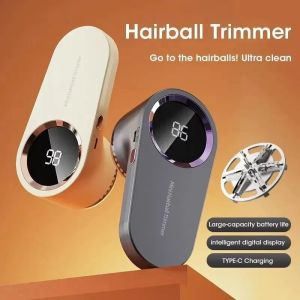 Portable Electric Lint Remover with LED Display USB Rechargeable Sweater Shaver Household Clothes Hair Ball Trimmer