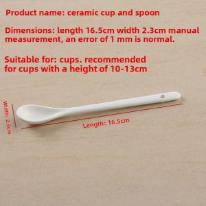 Defasilk | Mini Ceramic Kitchen Spoons