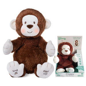 Interactive Clapping Educational Stuffed Toy