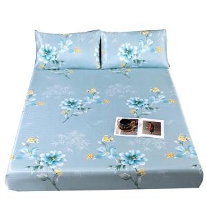 LINGYUN | Summer Ice Silk Cooling Bed Cover Anti-Slip Single Bed Sheet