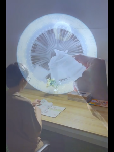 Ceiling Fan With Light Bedroom Ceiling Fan Light Remote Control With Fragrance Fan Light 360°