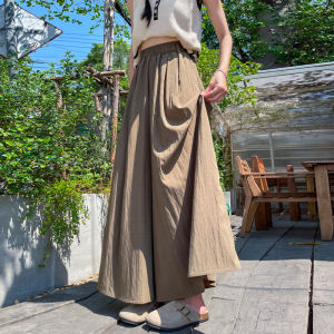 Slimming Drape A-line Skort
