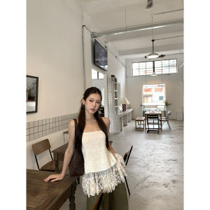 Lace Strapless Summer Top
