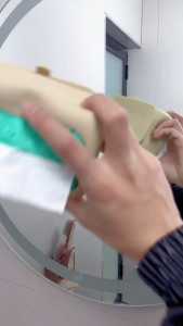 กล่องทิชชู่แบบดูดซิลิโคน กล่องเก็บผ้าเช็ดปากติดผนัง กล่องเก็บของตกแต่งความจุขนาดใหญ่ ภาชนะใส่ทิชชู่