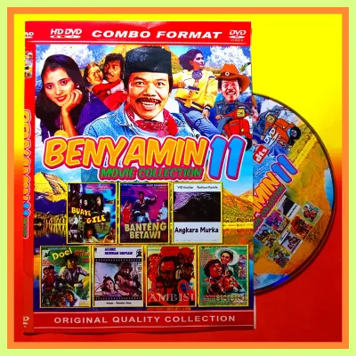 KASET FILM INDONESIA JADUL LAWAS KOLEKSI BENYAMIN S. VOLUME 11 TERPOPULER