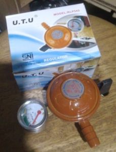 Regulator kompor gas LPG U. T. U meter