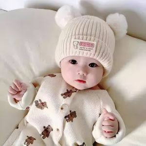 Cute Warm Baby Hat Wool