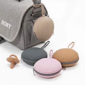 1PCS Baby Pacifier Holder Box BPA Free Silicone Infant Portable Soother Container Box Nipple Storage Box Cases Baby Accessories