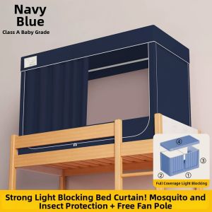LANWUXUAN | Easy Install Full Enclosure Bed Canopy 1 Person