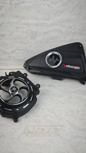 2 PCS Paket Spiner dan Tutup Filter Udara Corong Veloscope BEAT DELUXE SCOOPY NEW PRESTIGE GENIO