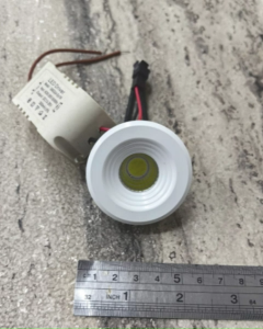 DISPLAY UNIT - MINI EYEBALL 1W COB LED LIGHT CABINET AND CEILING LIGHT