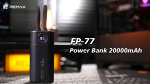 Remax FP-77 20000 mAh 65W Hi-Power Fast Charging Built-in Fast Charging Cable PowerBank