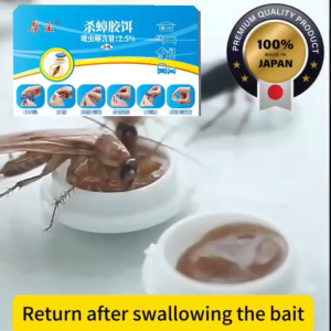 Cock roach Killer Gel | Roach Bait for Home | Fast Effective Cockroach Control | Kitchen & Bathroom Insect Killer