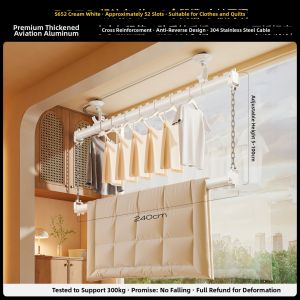 MINGZHI | Double Layer Hand Crank Lift Drying Rack