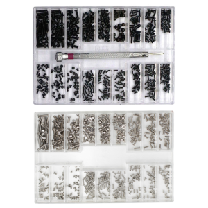 500PCs Mini Screw Set 18 Types Screws Kit Mini Flat Head Screw For Phone Tablet Camera Lens Laptop