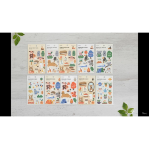 Dailylike Remover Stickers – Cute Decorative Stickers for Notebook Laptop & Phone