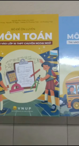 Sách - Combo Bộ đề ôn luyện môn Toán - Văn - Anh thi vào lớp 10 THPT Chuyên Ngoại Ngữ