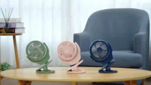 Mini Portable USB Fan: A 360° Adjustable, 3-Speed Mode Travel Companion