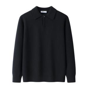 Enjeolon | Wool Blend Sweater with Merino Wool Elegant Style Thick Collar