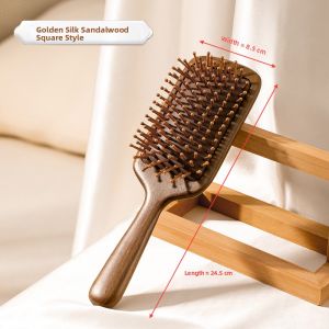 UBT | Massaging Scalp Comb for Women with Long Hair Anti-Hair Loss Rosewood
