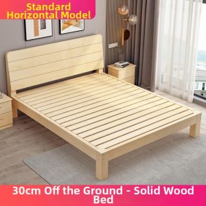 DANBIYIN | Economical Pine Wood Bed Modern Simplistic Style
