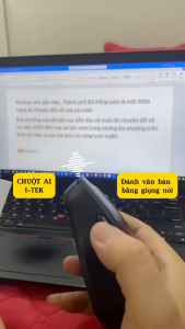 chuột I-TEK AI đánh văn bản bằng giọng nói . hàng chính hãng