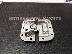 KUNCI KUPU KUPU KECIL ( S23 SILVER ) BOX HARDCASE BAHAN TEBAL KUNCI KOPER