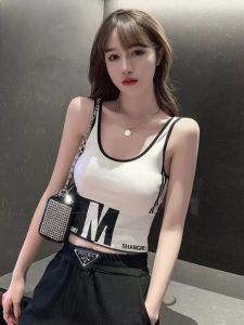 เสื้อกั๊กโยคะแบบสวมหัวลาย M ขนาดใหญ่ ยืดหยุ่นสูง ไร้โครง เสื้อชั้นในผู้หญิง เสื้อชั้นในแบบสวมหัวอเนกประสงค์