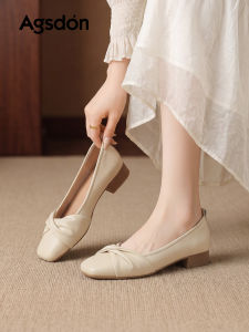 Agsdon | Soft Sole Summer Ballet Style Mary Jane Comfort Shoes for Work