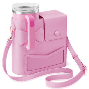 New Universal Crossbody Bag Purse for Stanley Cup 40 oz Outdoor Portable Water Bottle Holder With Adjustable Shoulder Strap