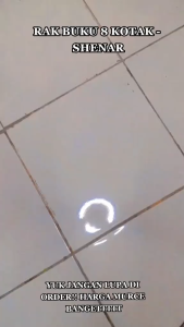 (2 Sisi) Rak Buku Serbaguna Rak Portable Lemari Buku 8 Kotak / Rak Buku Multifungsi