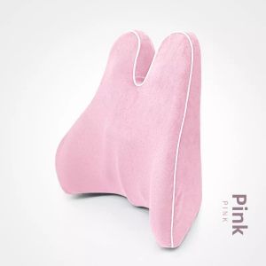 Ergonomic Memory Foam Lumbar Support Pillow for Long Sitting